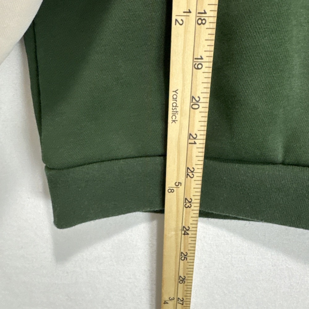 Vintage Kickers Embroidered Spellout Sweater unisex sz XS TAN GREEN - Picture 6 of 10